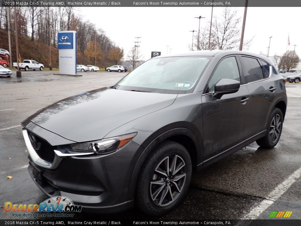 2018 Mazda CX-5 Touring AWD Machine Gray Metallic / Black Photo #1