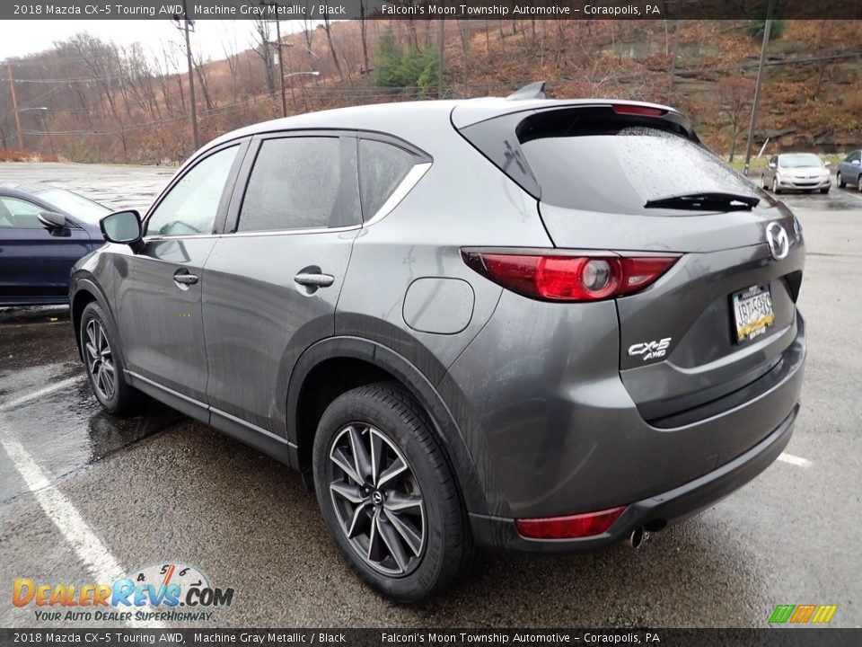 2018 Mazda CX-5 Touring AWD Machine Gray Metallic / Black Photo #2