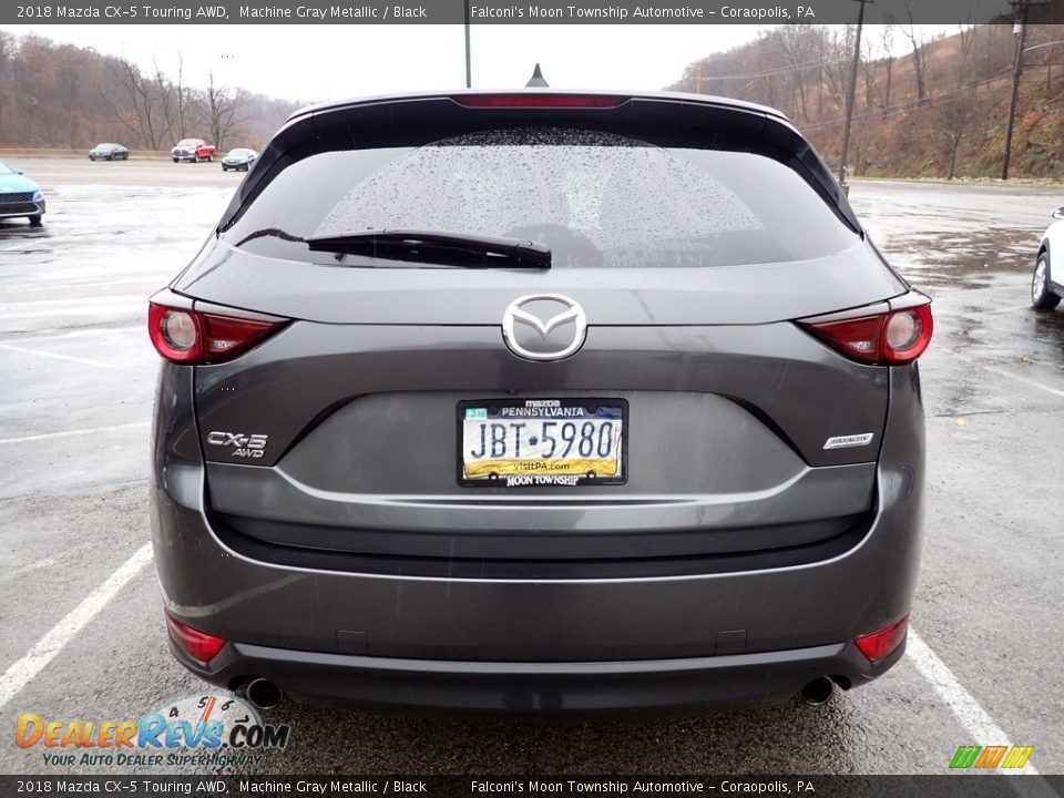 2018 Mazda CX-5 Touring AWD Machine Gray Metallic / Black Photo #3