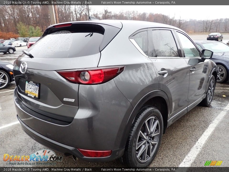 2018 Mazda CX-5 Touring AWD Machine Gray Metallic / Black Photo #4