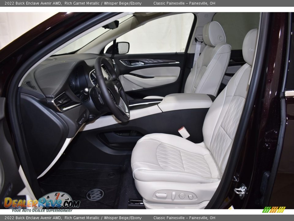 Whisper Beige/Ebony Interior - 2022 Buick Enclave Avenir AWD Photo #7