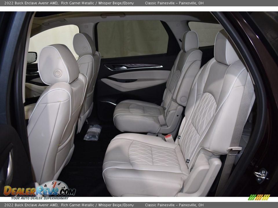 Rear Seat of 2022 Buick Enclave Avenir AWD Photo #8