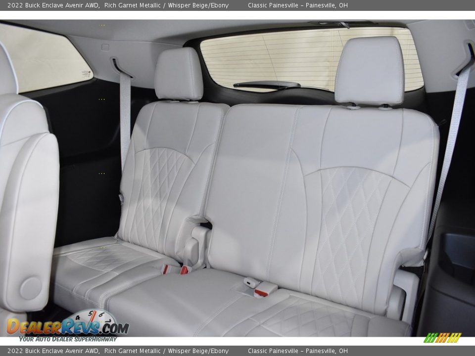Rear Seat of 2022 Buick Enclave Avenir AWD Photo #9