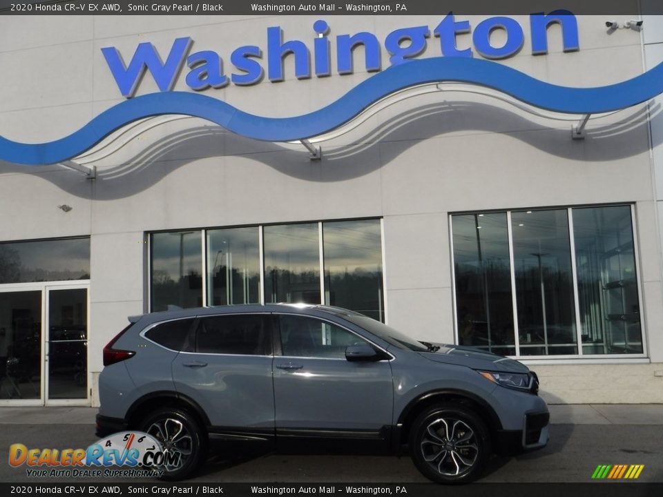2020 Honda CR-V EX AWD Sonic Gray Pearl / Black Photo #2