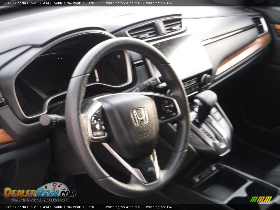 2020 Honda CR-V EX AWD Sonic Gray Pearl / Black Photo #12