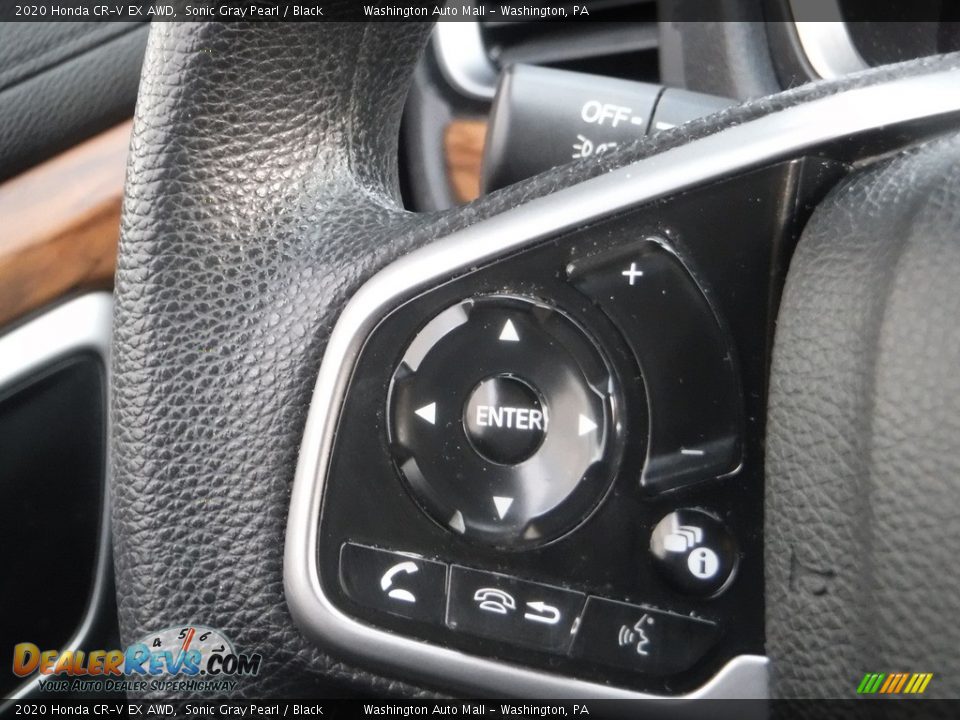 2020 Honda CR-V EX AWD Sonic Gray Pearl / Black Photo #23