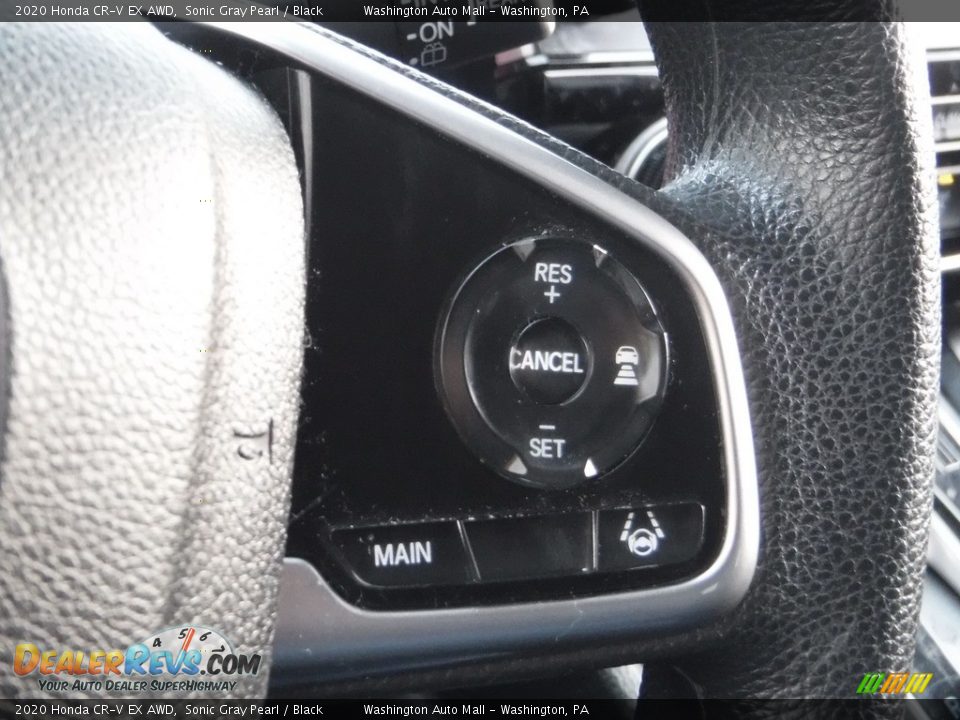 2020 Honda CR-V EX AWD Sonic Gray Pearl / Black Photo #24