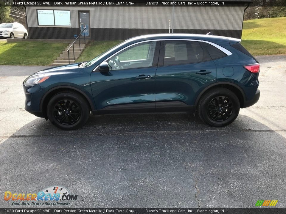 2020 Ford Escape SE 4WD Dark Persian Green Metallic / Dark Earth Gray Photo #1