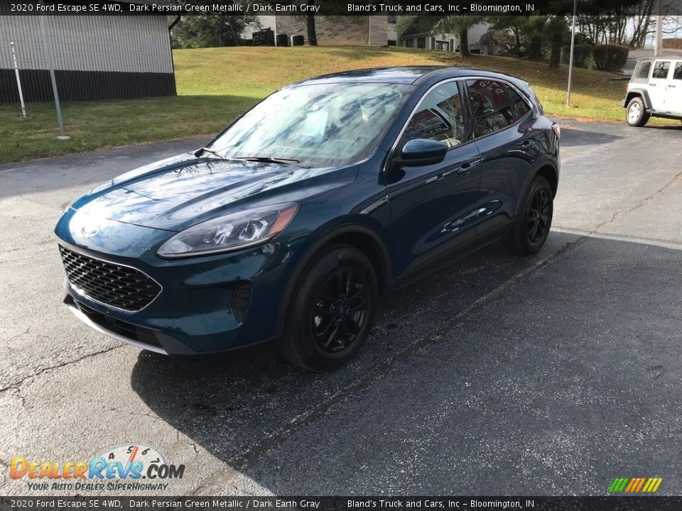 2020 Ford Escape SE 4WD Dark Persian Green Metallic / Dark Earth Gray Photo #2