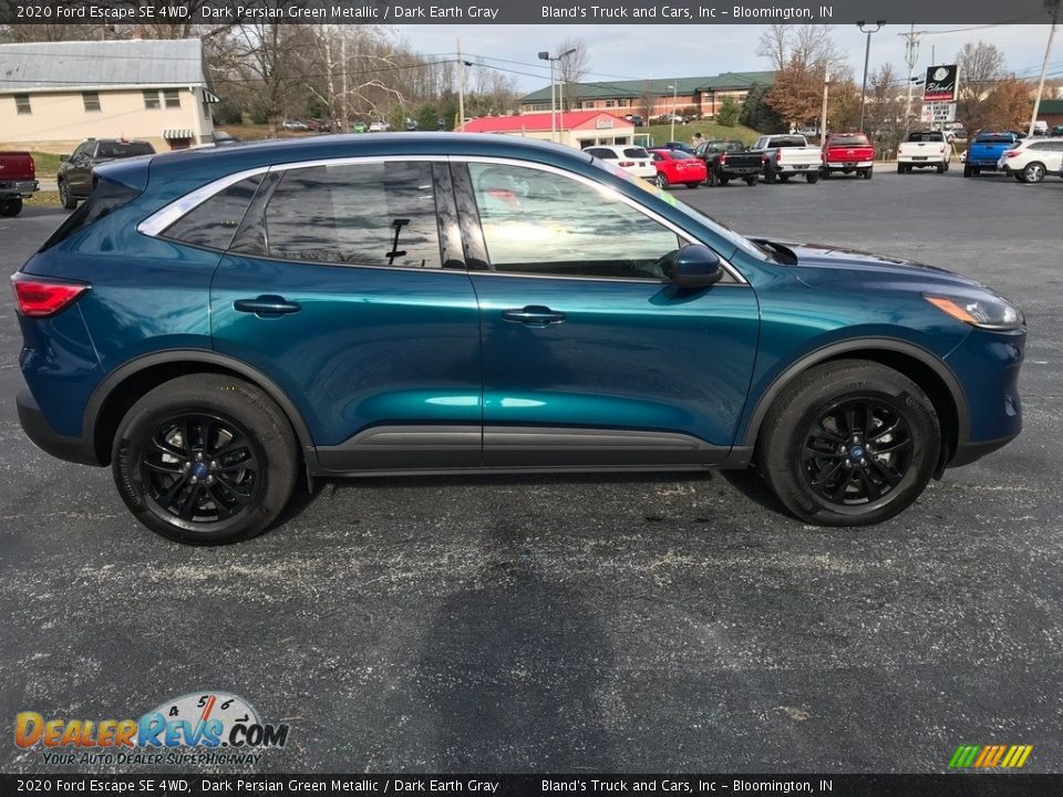 Dark Persian Green Metallic 2020 Ford Escape SE 4WD Photo #5