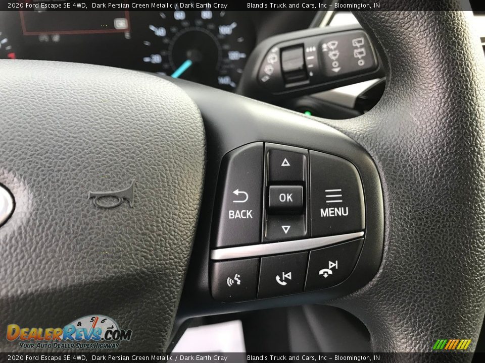 2020 Ford Escape SE 4WD Dark Persian Green Metallic / Dark Earth Gray Photo #18