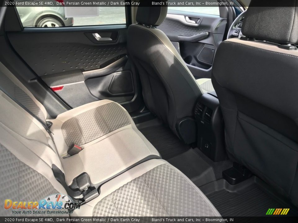 2020 Ford Escape SE 4WD Dark Persian Green Metallic / Dark Earth Gray Photo #34