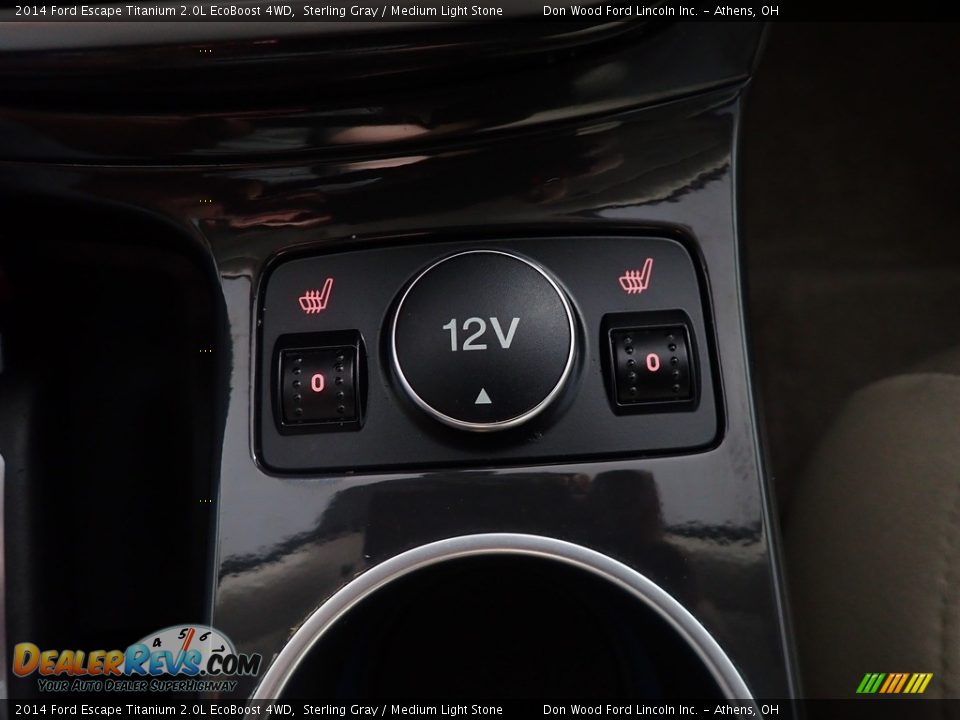 2014 Ford Escape Titanium 2.0L EcoBoost 4WD Sterling Gray / Medium Light Stone Photo #2