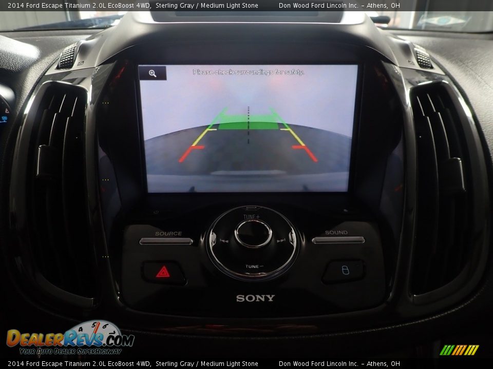2014 Ford Escape Titanium 2.0L EcoBoost 4WD Sterling Gray / Medium Light Stone Photo #3