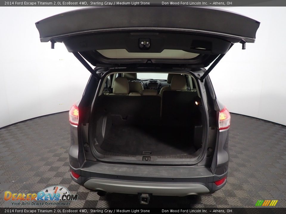 2014 Ford Escape Titanium 2.0L EcoBoost 4WD Sterling Gray / Medium Light Stone Photo #15