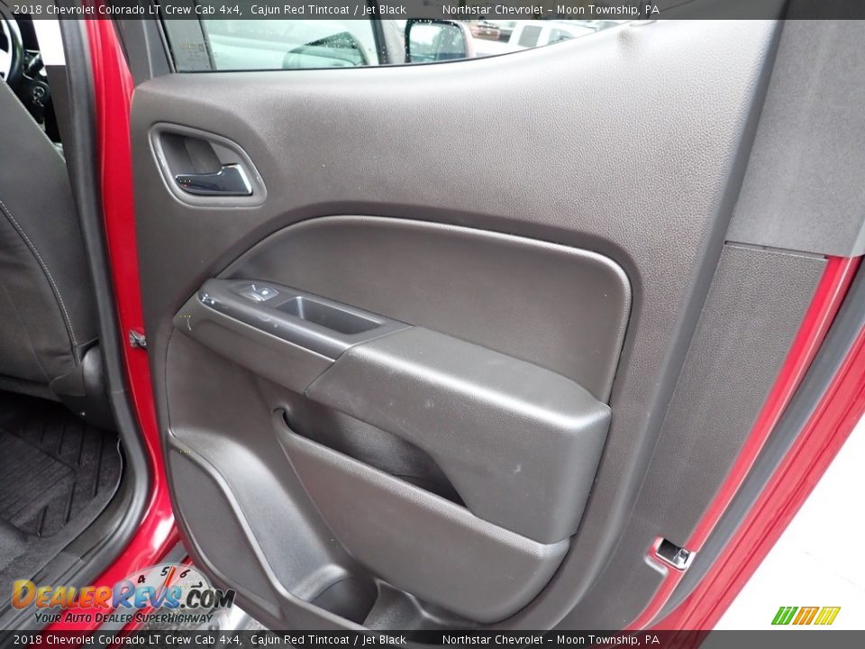 2018 Chevrolet Colorado LT Crew Cab 4x4 Cajun Red Tintcoat / Jet Black Photo #18