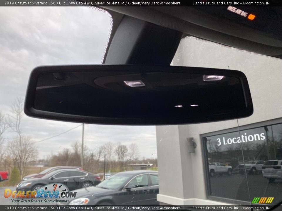 2019 Chevrolet Silverado 1500 LTZ Crew Cab 4WD Silver Ice Metallic / Gideon/Very Dark Atmosphere Photo #29