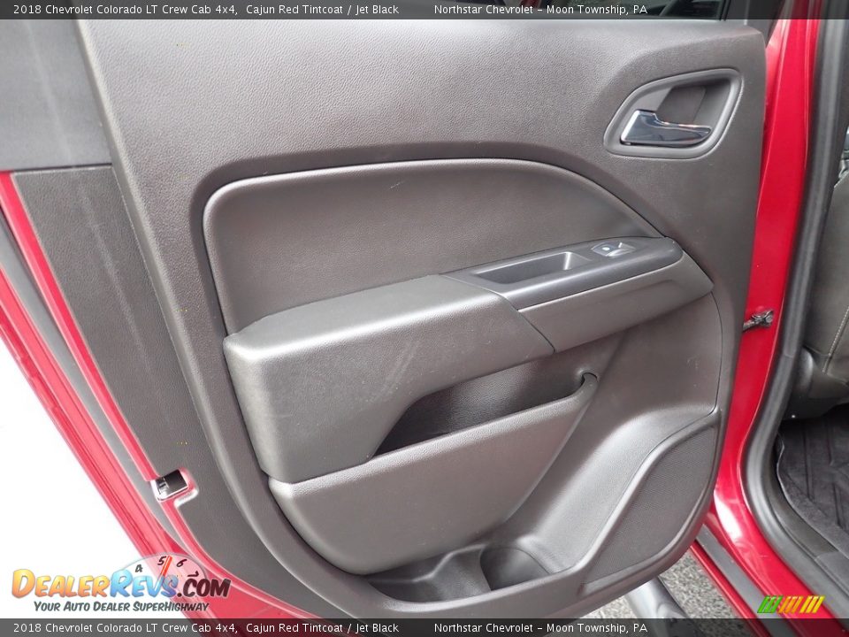 2018 Chevrolet Colorado LT Crew Cab 4x4 Cajun Red Tintcoat / Jet Black Photo #22