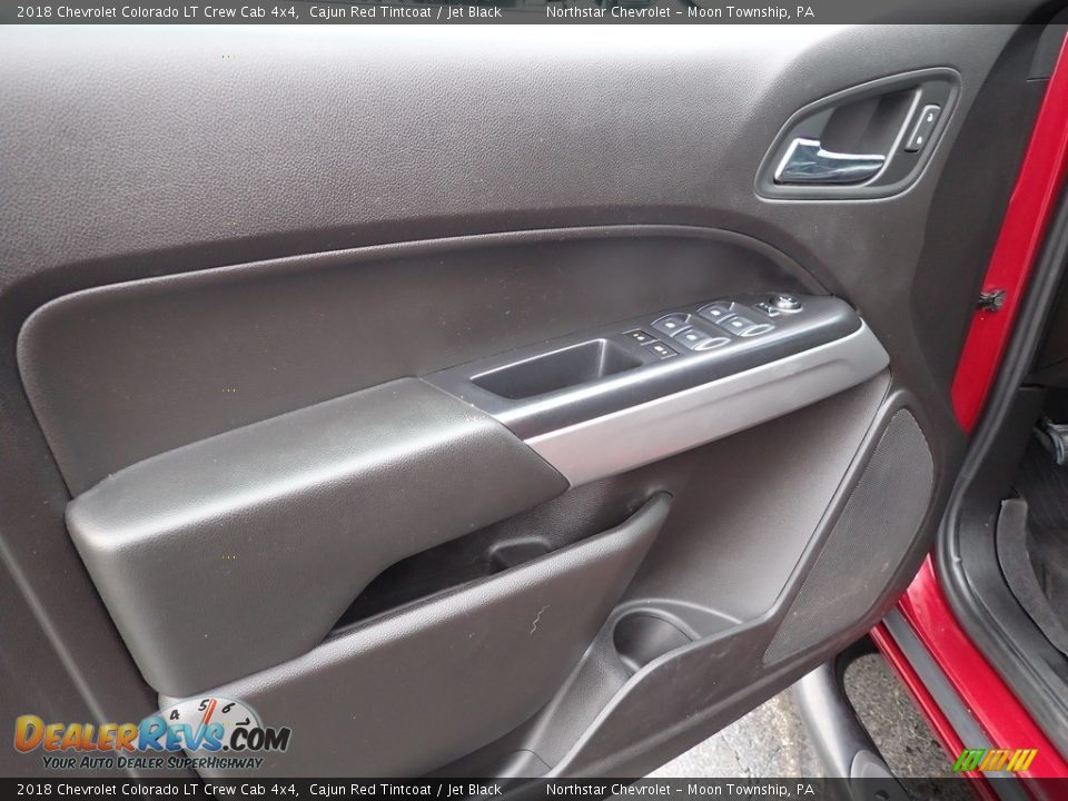 2018 Chevrolet Colorado LT Crew Cab 4x4 Cajun Red Tintcoat / Jet Black Photo #23