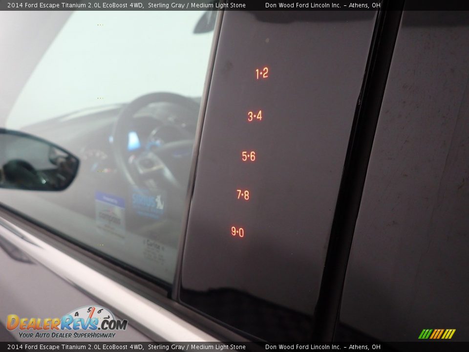 2014 Ford Escape Titanium 2.0L EcoBoost 4WD Sterling Gray / Medium Light Stone Photo #22