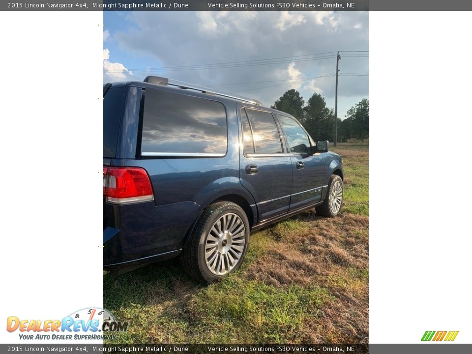 Midnight Sapphire Metallic 2015 Lincoln Navigator 4x4 Photo #10