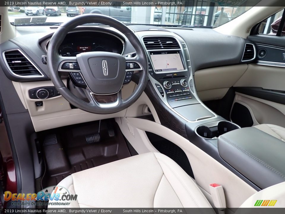 2019 Lincoln Nautilus Reserve AWD Burgundy Velvet / Ebony Photo #17