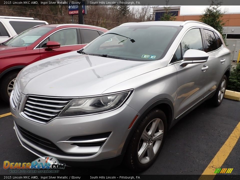 2015 Lincoln MKC AWD Ingot Silver Metallic / Ebony Photo #1