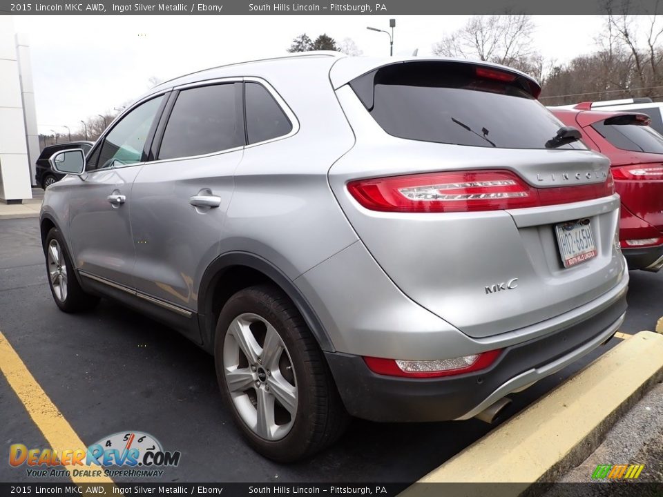 2015 Lincoln MKC AWD Ingot Silver Metallic / Ebony Photo #2