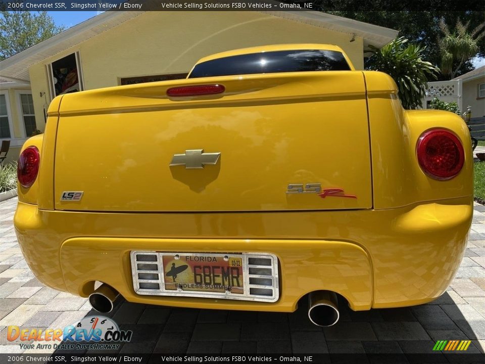 2006 Chevrolet SSR Slingshot Yellow / Ebony Photo #7