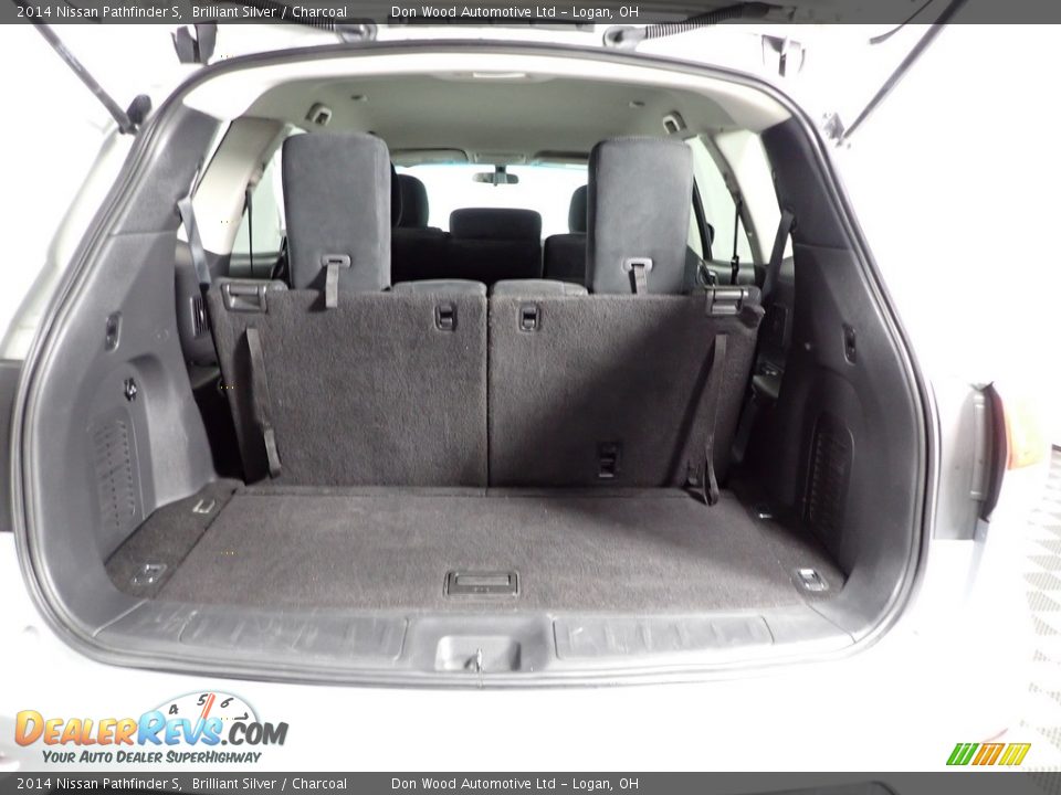 2014 Nissan Pathfinder S Brilliant Silver / Charcoal Photo #12