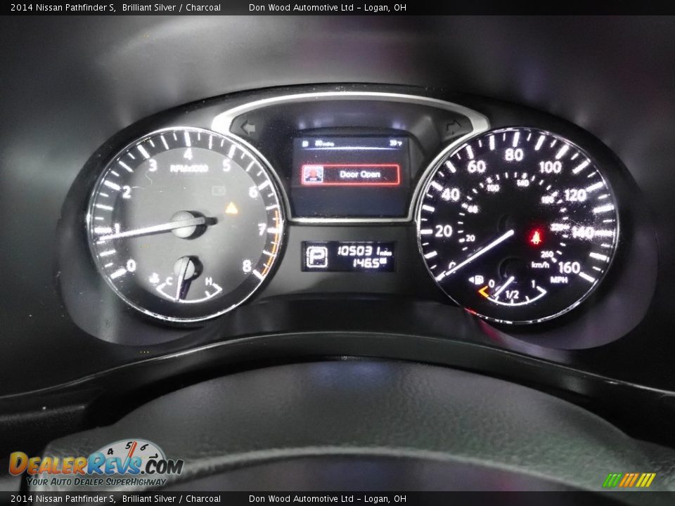 2014 Nissan Pathfinder S Brilliant Silver / Charcoal Photo #20