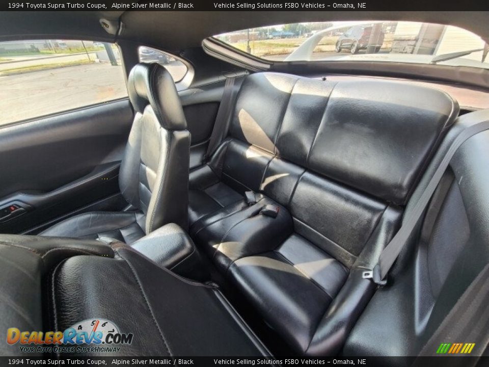 Rear Seat of 1994 Toyota Supra Turbo Coupe Photo #3