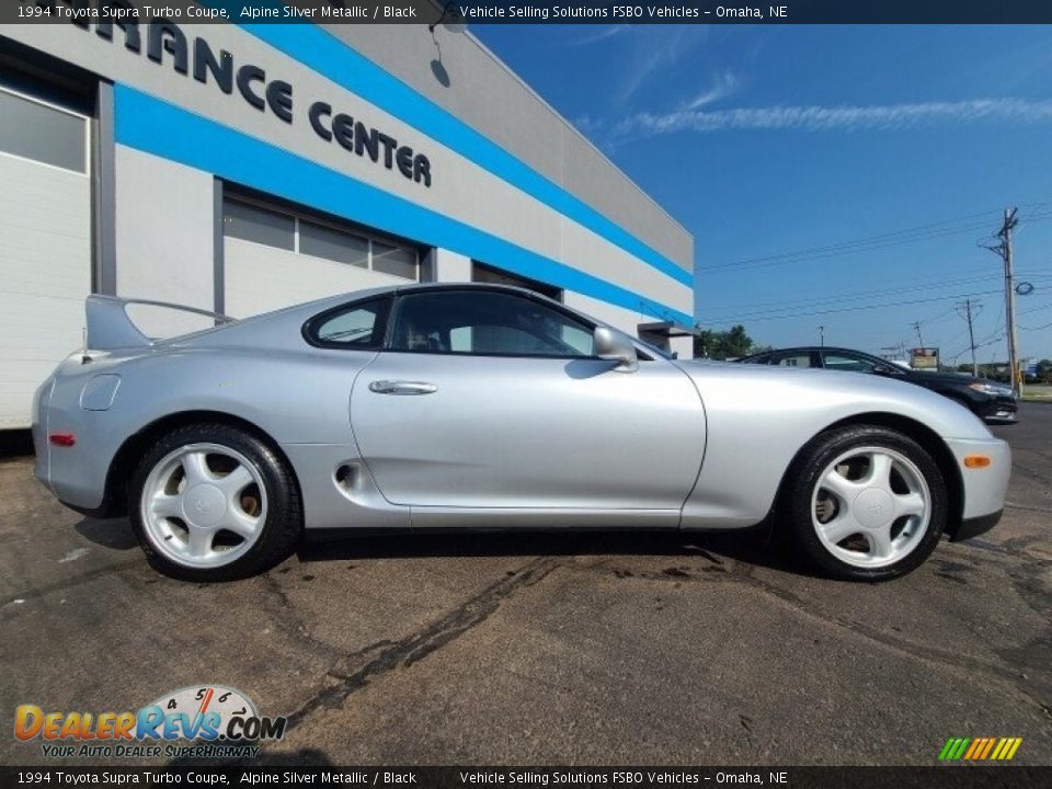 Alpine Silver Metallic 1994 Toyota Supra Turbo Coupe Photo #5