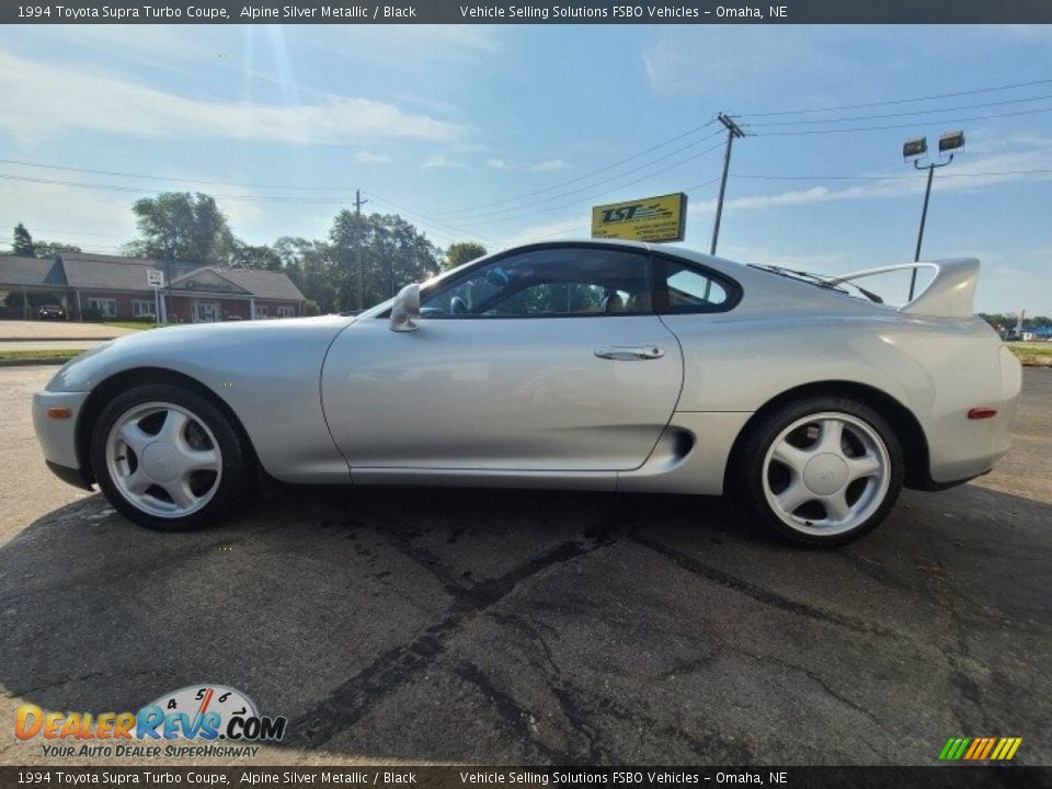 Alpine Silver Metallic 1994 Toyota Supra Turbo Coupe Photo #10