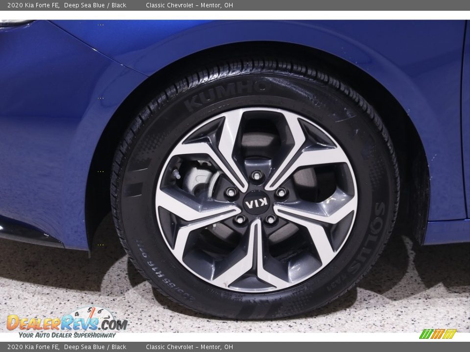 2020 Kia Forte FE Deep Sea Blue / Black Photo #19