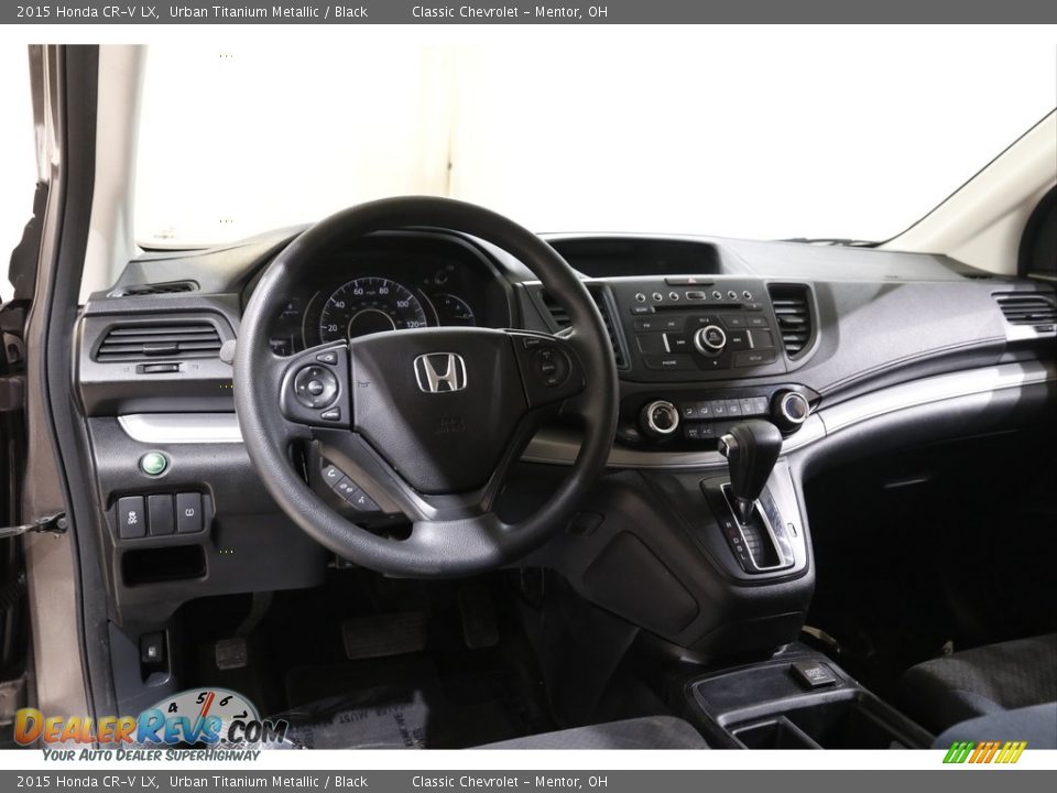 2015 Honda CR-V LX Urban Titanium Metallic / Black Photo #6