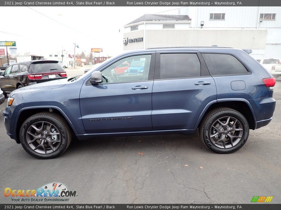 Slate Blue Pearl 2021 Jeep Grand Cherokee Limited 4x4 Photo #2