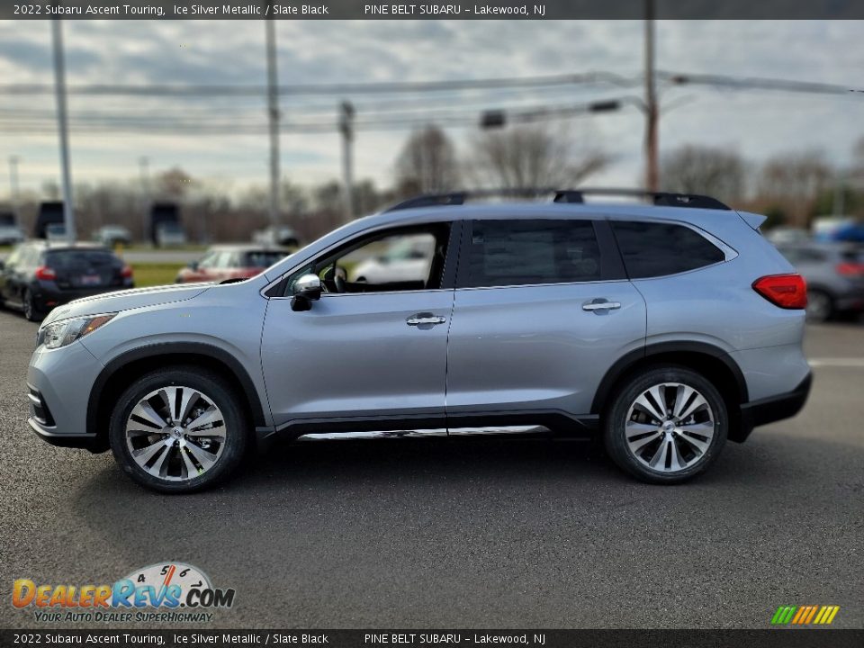 2022 Subaru Ascent Touring Ice Silver Metallic / Slate Black Photo #3