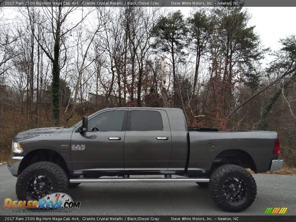 2017 Ram 2500 Big Horn Mega Cab 4x4 Granite Crystal Metallic / Black/Diesel Gray Photo #1