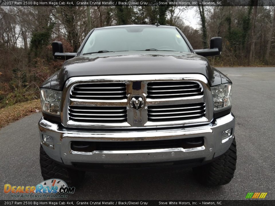 2017 Ram 2500 Big Horn Mega Cab 4x4 Granite Crystal Metallic / Black/Diesel Gray Photo #4