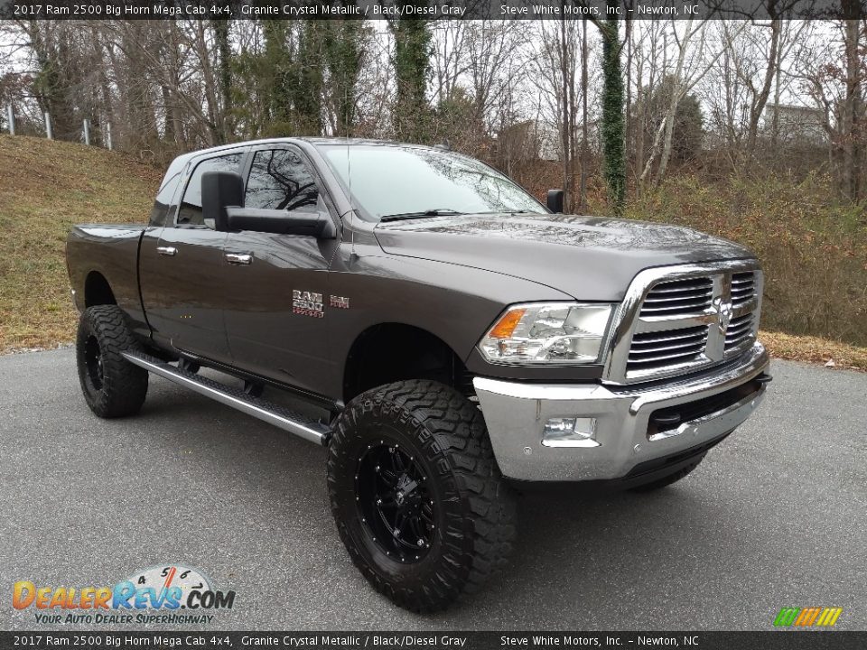 2017 Ram 2500 Big Horn Mega Cab 4x4 Granite Crystal Metallic / Black/Diesel Gray Photo #5