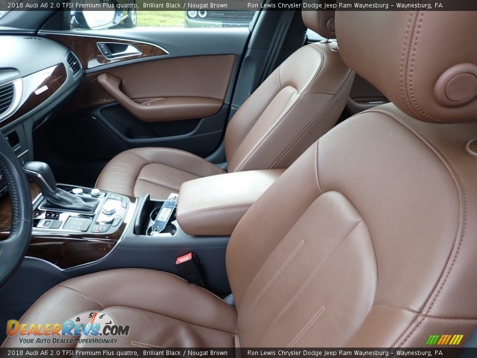 Nougat Brown Interior - 2018 Audi A6 2.0 TFSI Premium Plus quattro Photo #11