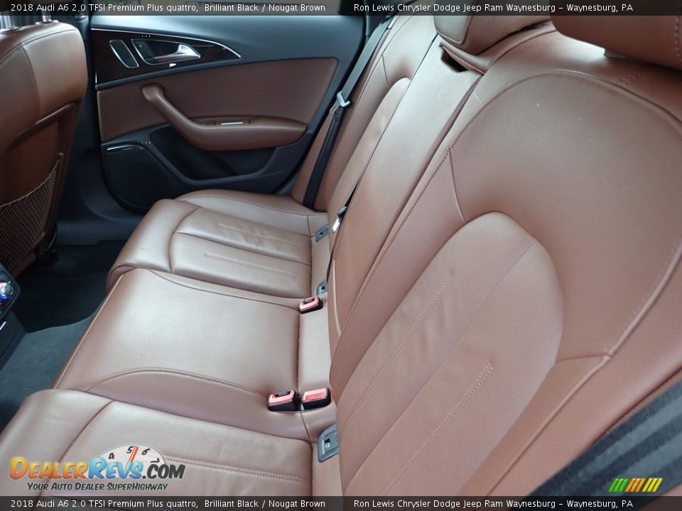 Rear Seat of 2018 Audi A6 2.0 TFSI Premium Plus quattro Photo #12