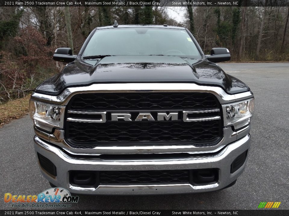 2021 Ram 2500 Tradesman Crew Cab 4x4 Maximum Steel Metallic / Black/Diesel Gray Photo #3