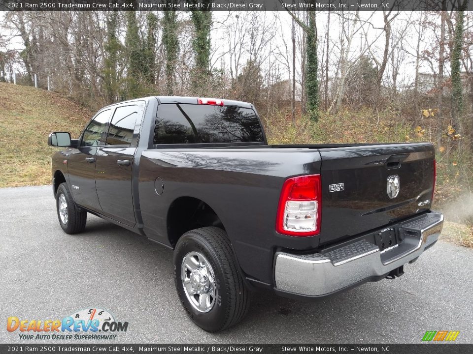 2021 Ram 2500 Tradesman Crew Cab 4x4 Maximum Steel Metallic / Black/Diesel Gray Photo #9