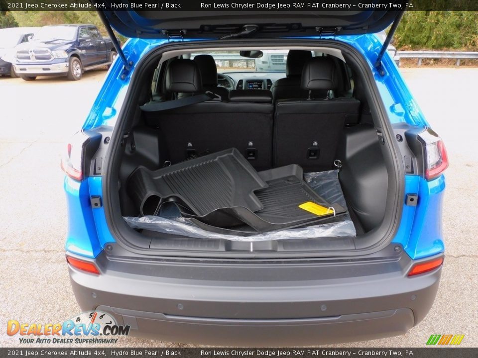 2021 Jeep Cherokee Altitude 4x4 Hydro Blue Pearl / Black Photo #7