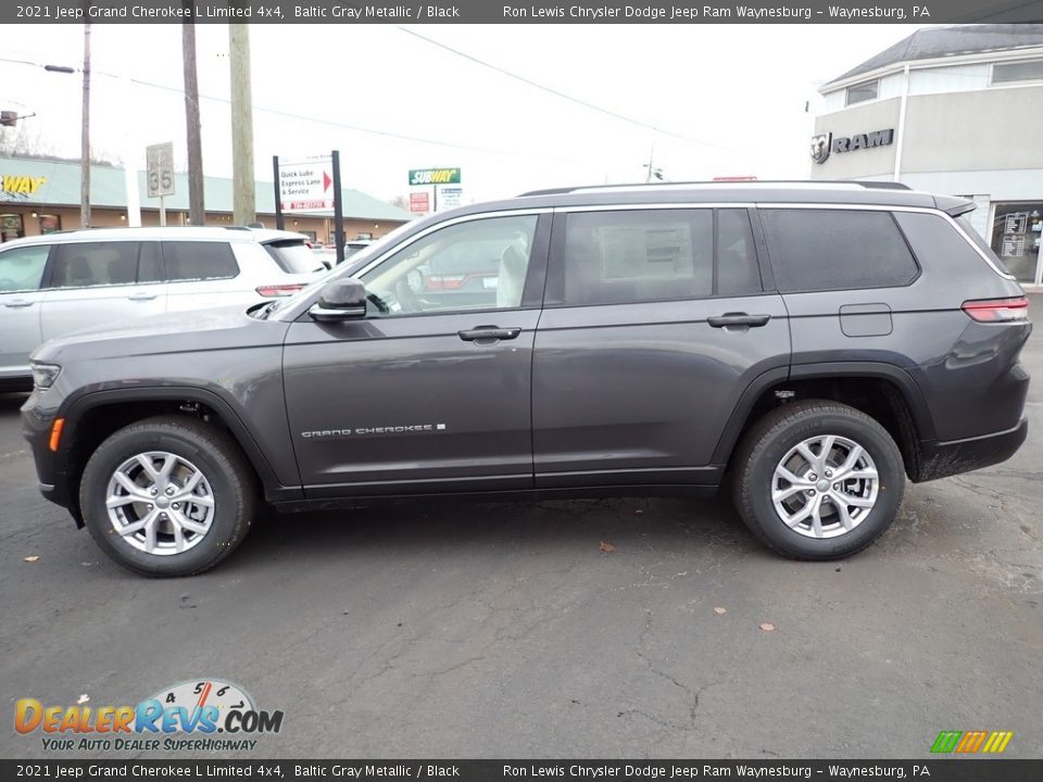 2021 Jeep Grand Cherokee L Limited 4x4 Baltic Gray Metallic / Black Photo #2