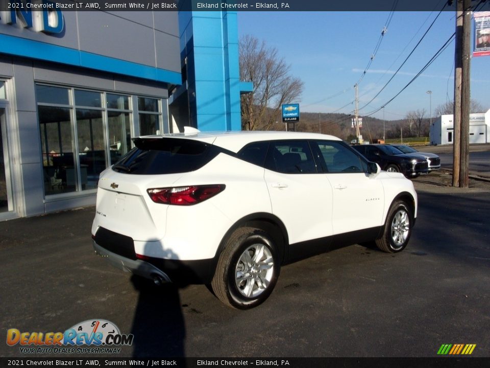 2021 Chevrolet Blazer LT AWD Summit White / Jet Black Photo #3