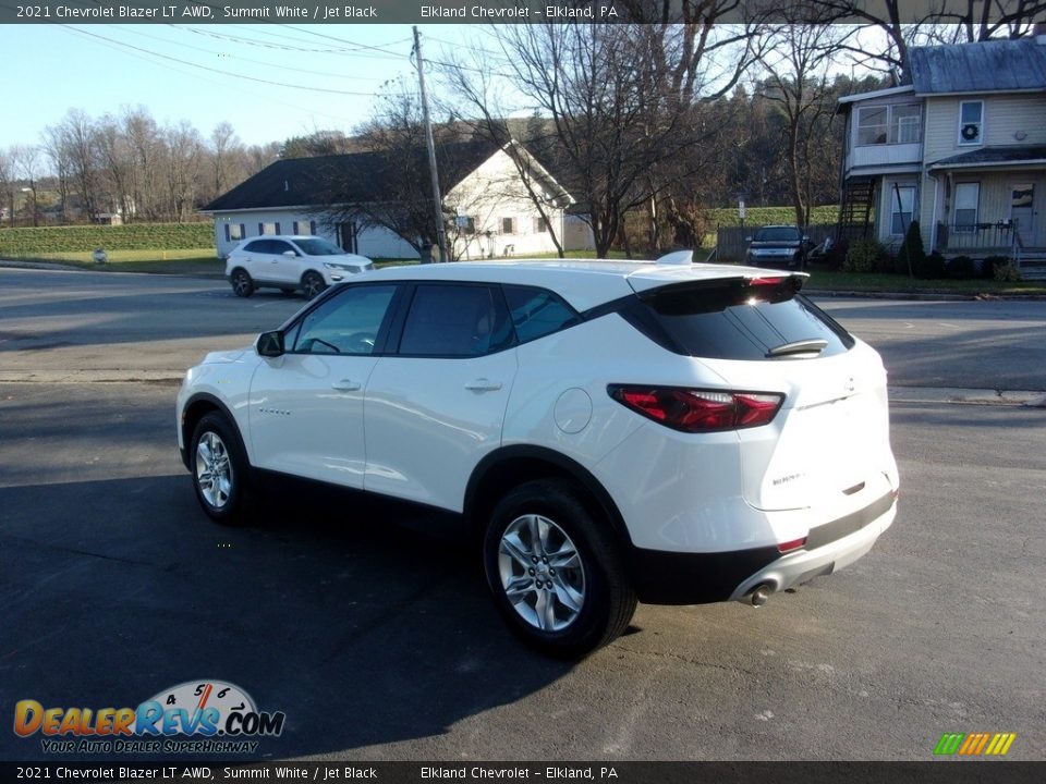 2021 Chevrolet Blazer LT AWD Summit White / Jet Black Photo #5