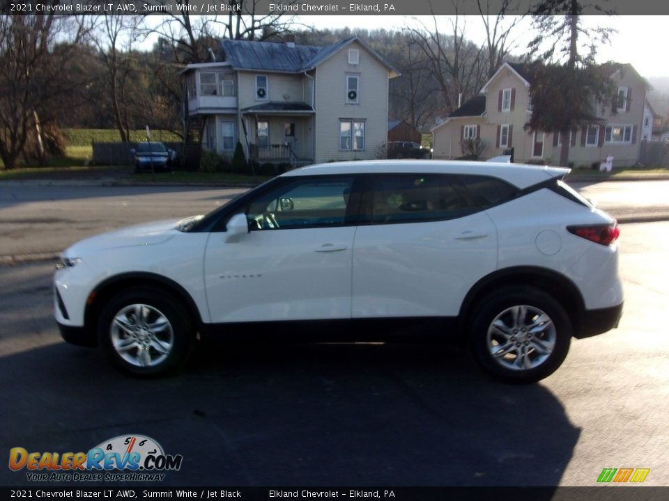 2021 Chevrolet Blazer LT AWD Summit White / Jet Black Photo #6